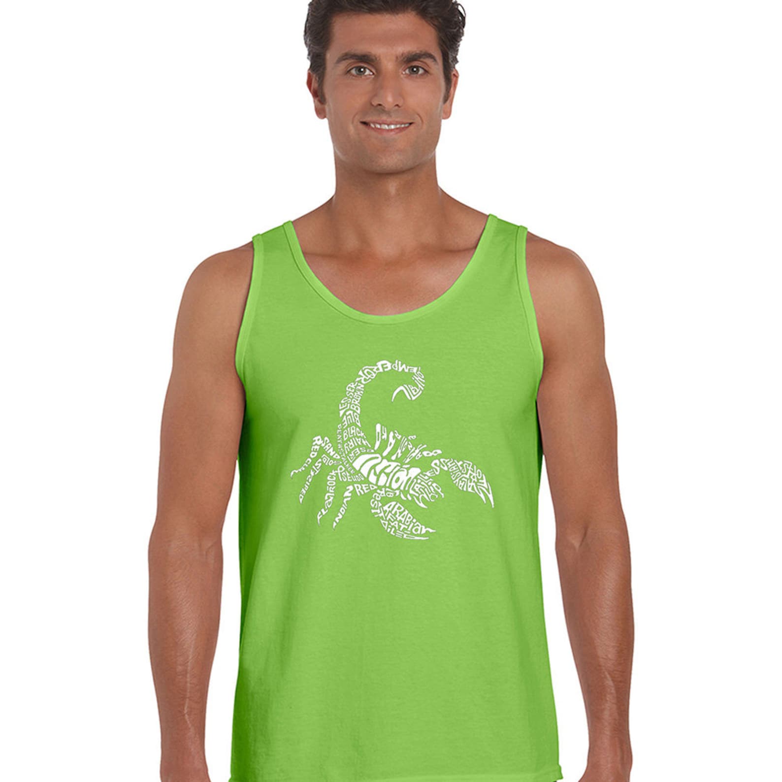 Men's Tank Top Created using Different Types of Scorpions Etsy Nederland