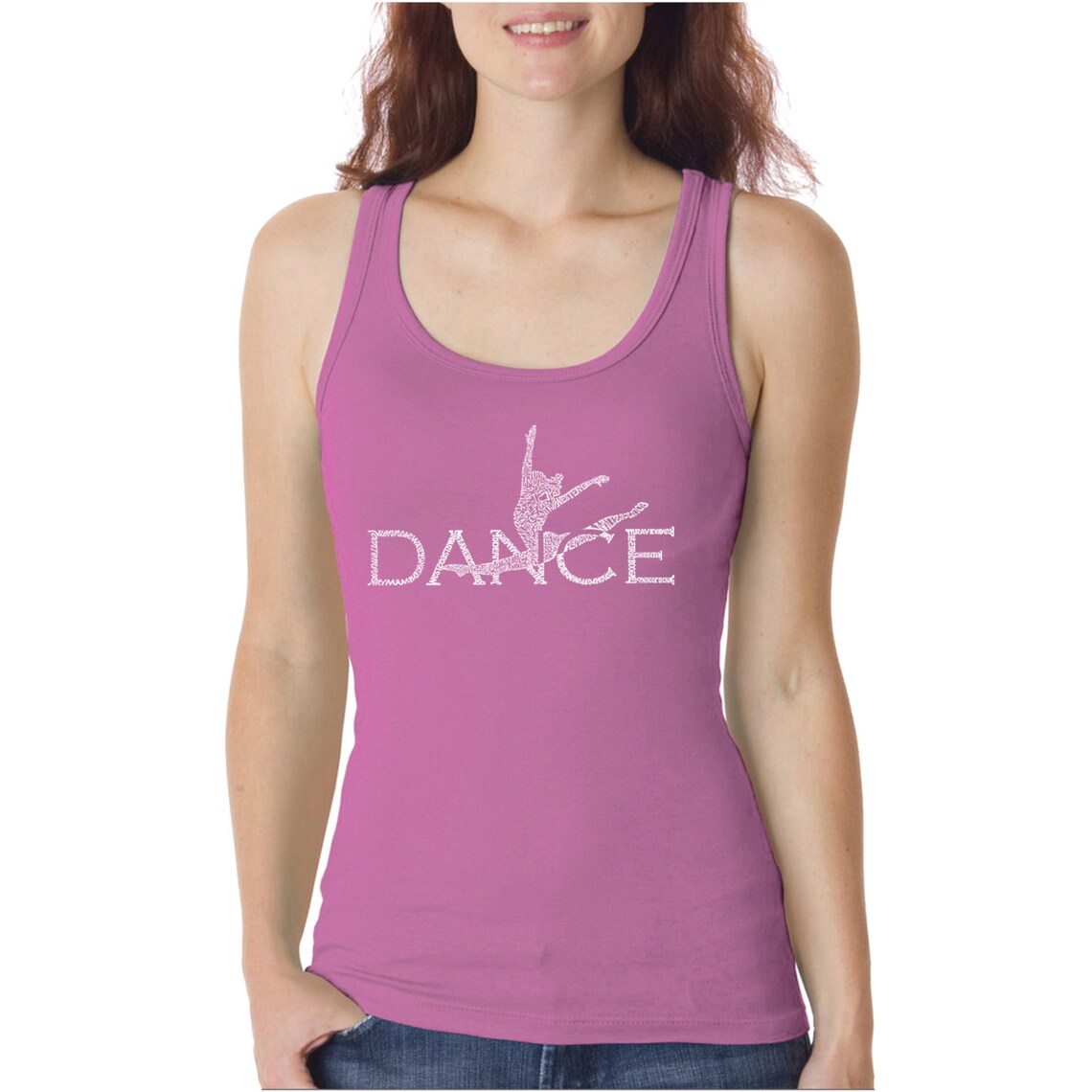 woman beater tank top