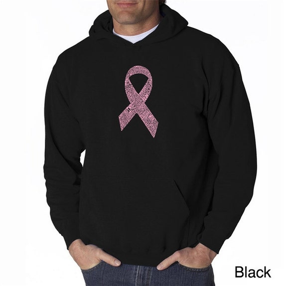 Men's Hooded Sweatshirt Created Out of 50 Slang Terms for Breasts