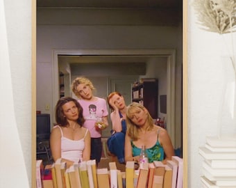 Pôster de Sex and the City | Arte de parede inspirada na série de moda | Decoração glamourosa de Nova York | Impressão inspirada em Carrie Bradshaw | Pôster chique
