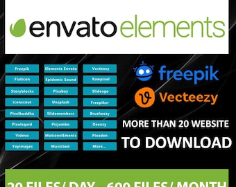 Acceso a Envato Elements por 1 mes: Vídeos, Música, Fotos, Gráficos