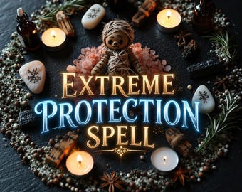 Powerful Protection Spell, Shield From Negative Energy & Psychic Attacks, Spiritual Defense and Evil Eye Clearing, Banish Dark Energy Ritual