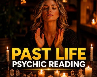 Past Life Tarot Reading, Soul Memory & Intuitive Medium Guidance, Clairvoyant Reading, Karmic Patterns and Akashic Records, Same Hour PDF