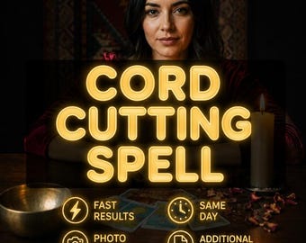 POWERFUL Cord Cutting Ritual | Cord Cutting Ritual for Past Relationships | Energy Release | Cleanse & Release Baggage | Same Day Delivery