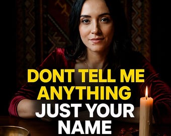 Blind Psychic Reading, No Questions Asked, Accurate Same Hour Reading, Deep Intuitive Insights, Spirit Guide Messages, Detailed PDF Download