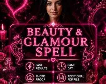 Beauty Spell Reading | Glamour Glow Up, Attraction & Confidence | Aphrodite Siren Radiance, Magnetism Ritual | Beauty Transformation