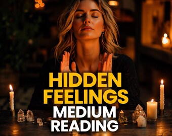Hidden Feelings Tarot Reading, What They Truly Feel, Love Truth Revealed, Psychic Reading, Medium Reading, Same Hour Clairvoyant Reading