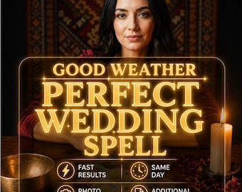 Good Weather Spell: Clear Skies, Powerful Bright Day Ritual, Manifest a Hot Sunny Calm Wedding, Stop Rain Spell, Sun Spell, Etsy Witch