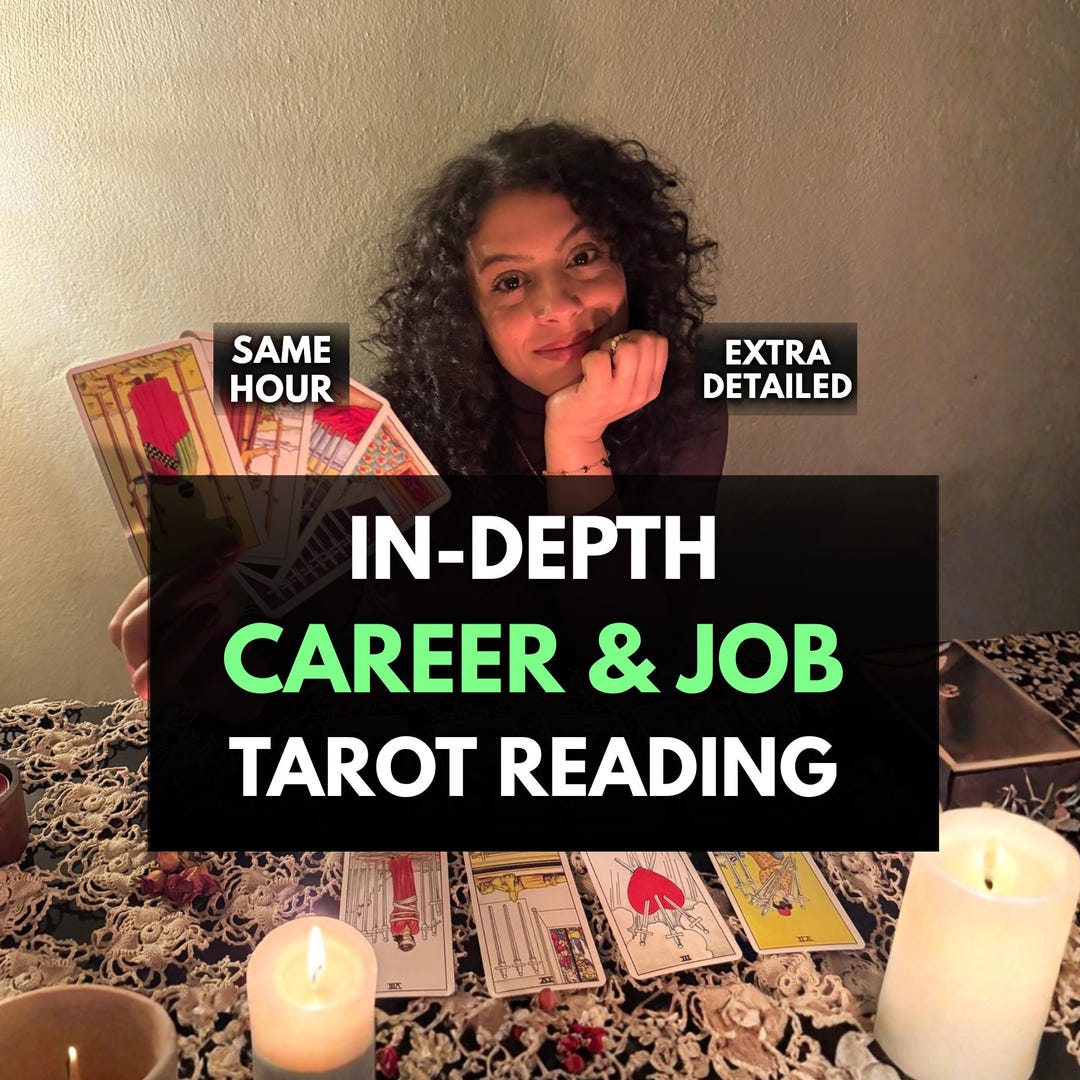 In-Depth Career Tarot Reading: Same Hour Job, Work, Business Insight (Personalized Written Reading)