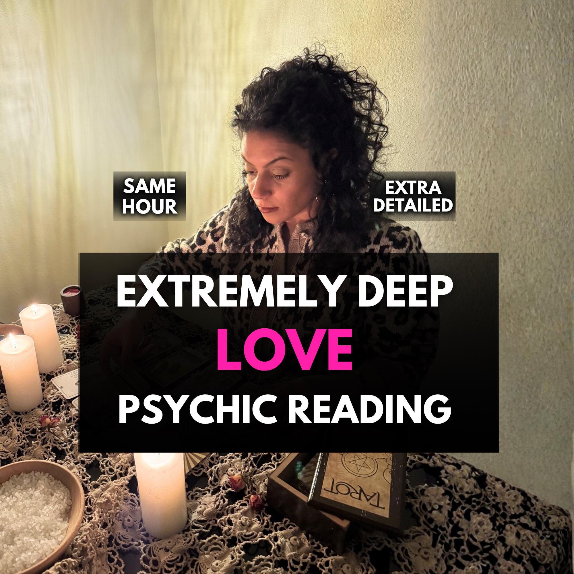 Same Hour Love Psychic Reading : Honest Love Insight, Relationship Clarity, Soulmate & Twin flame (Personalized Written Reading)