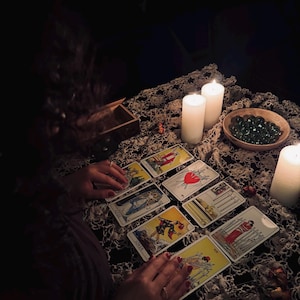 Elegant Etsy listing cover for an in-depth career and job tarot reading focused on same hour work insight, career path guidance, new job opportunities, professional clarity, and spiritual guidance for future work decisions.