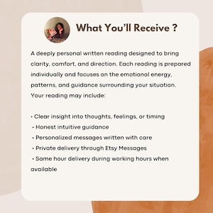 Elegant Etsy listing cover for an in-depth career and job tarot reading focused on same hour work insight, career path guidance, new job opportunities, professional clarity, and spiritual guidance for future work decisions.