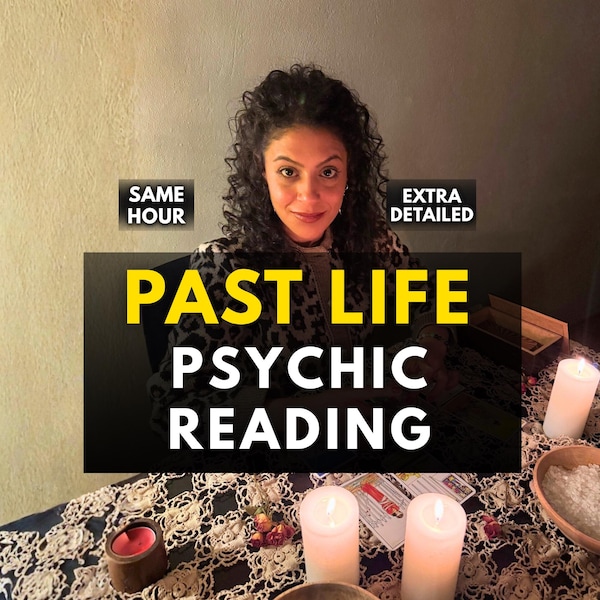 Same Hour Detailed Past Life Psychic Reading, Tarot, Medium Insight, Who was I in my previous lives?