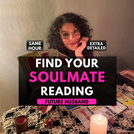 Same Hour Soulmate Tarot Reading: Psychic Love Insight, Future Husband & Relationship Guidance (Personalized Written Reading)