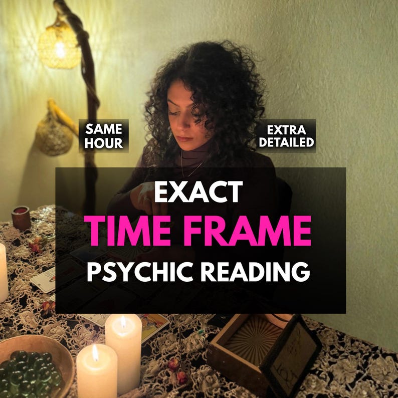 When Will It Happen? Same Hour Exact Time Frame Psychic Reading, Timing ...