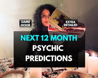 Next 12 Months Psychic Predictions, Love Career & Life Guidance, Year Ahead Insight