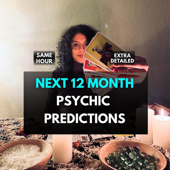 Next 12 Months Psychic Predictions, Love Career & Life Guidance, Year Ahead Insight
