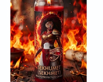 The Sekhumet (Sekhmet) Health and Protection Candle