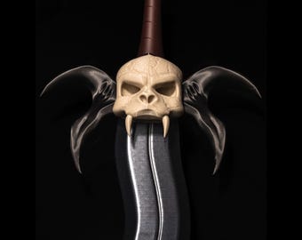 Réplica de la espada Soul Reaver, artículo de cosplay, accesorio de fantasía, impresión 3D, a todo color o en gris, hecha a medida.