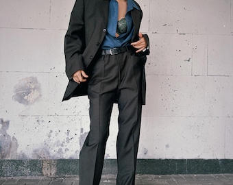 Restored 100% Wool Suit / Reworked Vintage Tailoring Set