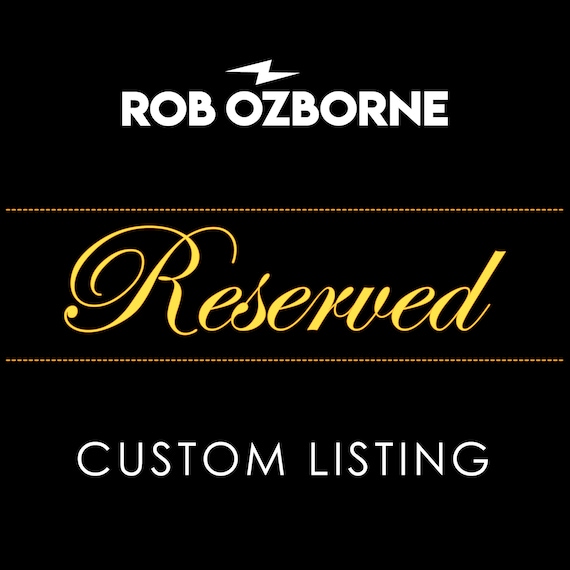 Custom Listing - Reserved for Elizabeth - Thank you!