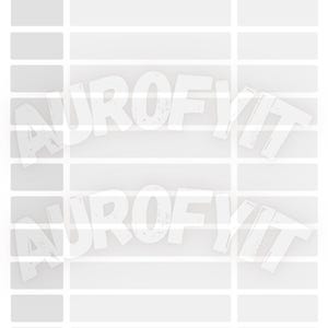 May include: A white daily planner with a black header that reads "Daily Planner". The planner is divided into sections for time, work, and notes. The background has a watermark of the word "AUROFYIT".