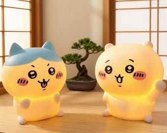 Lámpara de noche Chiikawa - Lámpara Kawaii