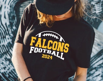 Custom Football Shirt, School Mascot Shirt, Football Shirt, Team Spirit Shirt, Football Team Shirt, Game Day Shirt, Unisex shirt, Team Shirt