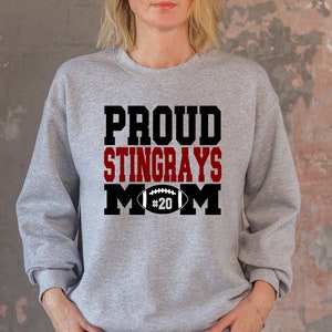Football Mom Sweatshirt, Custom Football Sweatshirt, Football Spiritwear, Customized Football Sweatshirt, Football Mama, Team Spirit Shirt