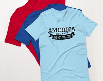 t-shirt, July 4th, America, Freedom, Patriotic