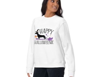 Halloween Sweatshirt, Halloween Sweater, Witch Sweatshirt, Halloween Dog Sweatshirt, Witch Dog Shirt, Retro Spooky Season