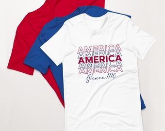 t-shirt, July 4th, America, patriotic, independence