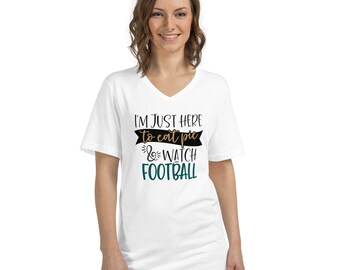 Thanksgiving day shirt, food tshirt, football tshirt, pie tshirt, funny shirt, v-neck tshirt, holiday tshirt