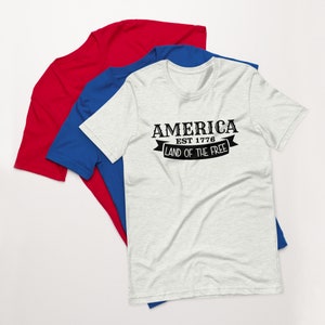 t-shirt, July 4th, America, Freedom, Patriotic