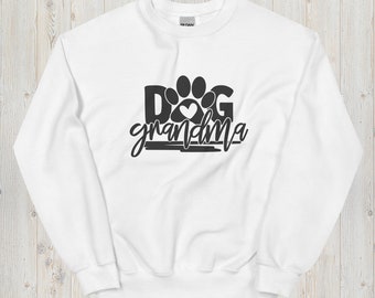 Sudadera de la abuela, camisa de la abuela, regalo de la nueva abuela, regalo del día de la madre, regalo de la abuela, regalo para ella, abuela del perro