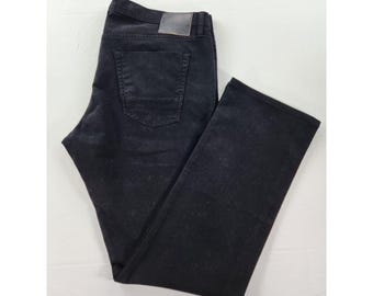 Agave Denim Pragmatist Black Jeans 38 USA Made Straight Leg NWOT