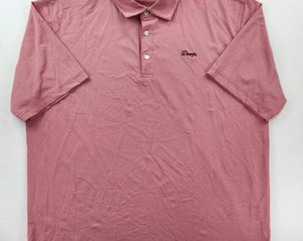 Onward Reserve Dawgs Polo Mens Xxl Red Stripe Performance Georgia Bulldogs
