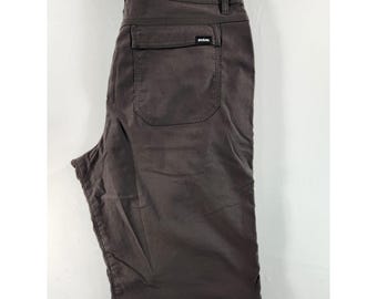 prAna Zion Short II 33 x 12 Antraciet Wandelen Klimmen ReZion Stretch Heren