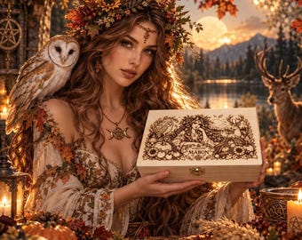 Coffret Rituel Mabon – Équinoxe d’Automne, Abondance et Protection