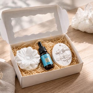 Verspreider van etherische olie van keramiek – Zen-huisdecoratie, hangend aromatherapieornament