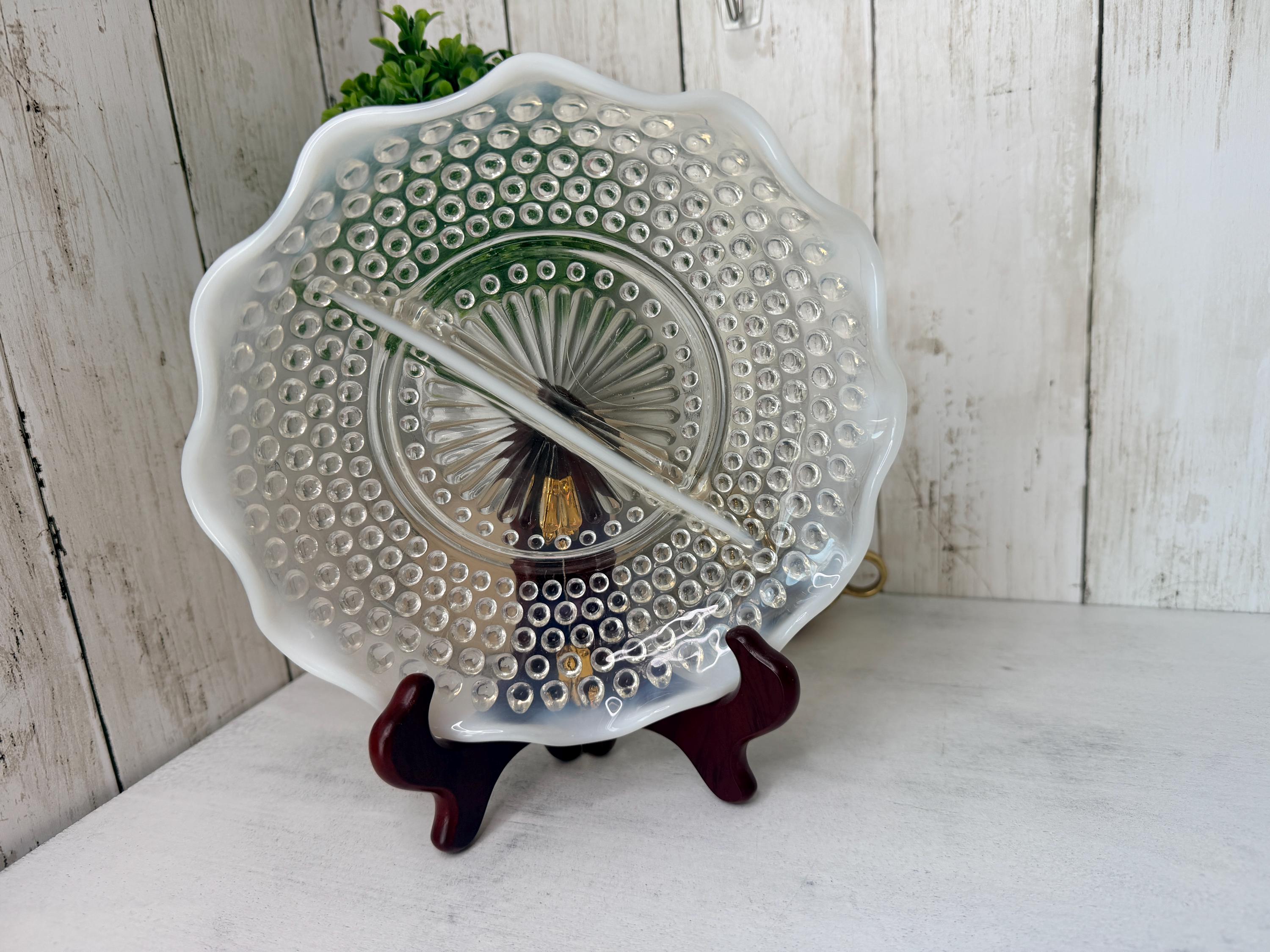 Anchor Hocking Hobnail Moonstone - Etsy