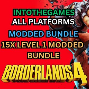 Borderlands 4 LEVEL 1 | 15x Modded Weapons Bundle | Modded Gear |
