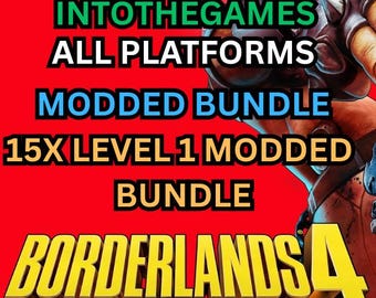 Borderlands 4 POZIOM 1 | Pakiet 15 zmodyfikowanych broni | Zmodyfikowany sprzęt |