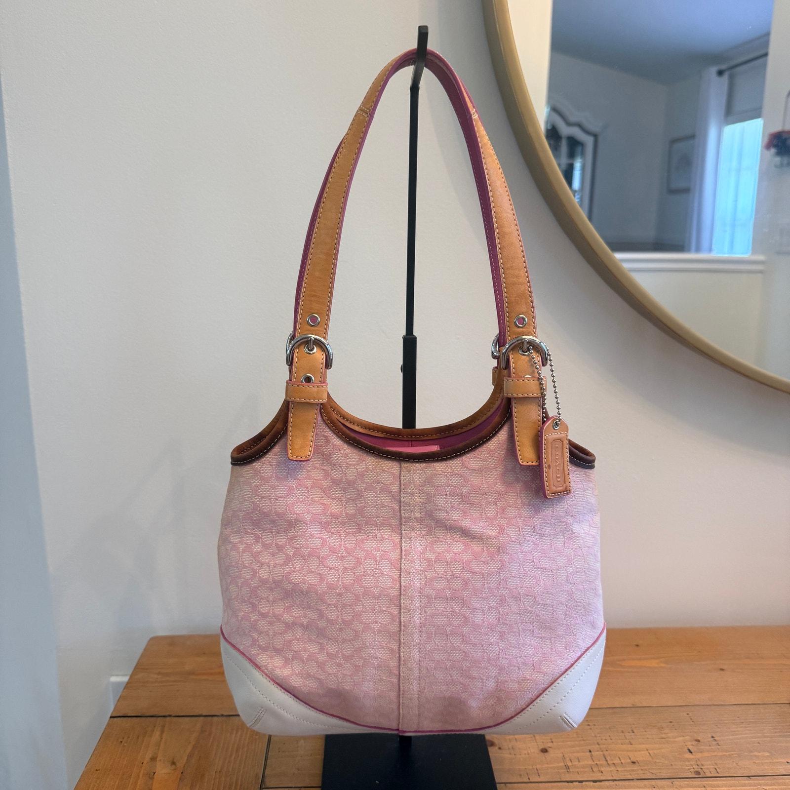 Pink Coach Hobo - Etsy