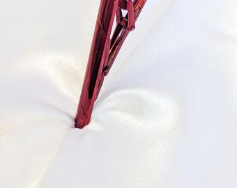 Elegante Krawattenklammer aus Kupferlegierung – 5 Farben erhältlich – Länge 5,8 cm – Herrenaccessoire für Hochzeiten, Business und formelle Anlässe