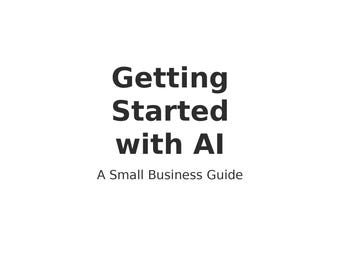 AI Small Business Guide | Step-by-Step Beginner Tutorial (Digital Download PDF)