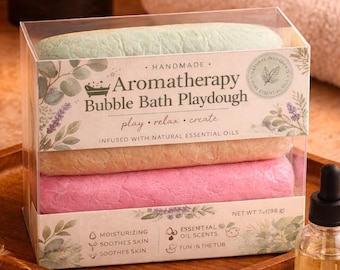 Bubble Bath Playdough