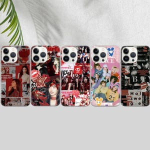 Exo Phone Case Red velvet Cover for iPhone 16e, 15, 14, 13, 12, 11, Google Pixel 9 Pro, 8, 7A, Samsung S25 edge, S24 FE, A71, A36
