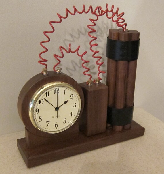 Novelty Time Bomb Clock Etsy