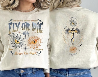 Camiseta Fourth Wing | Produtos Dragon Romantasy | Roupas Fly or Die Booktok